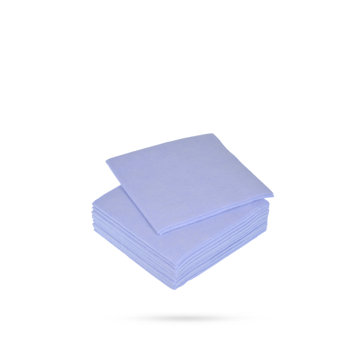 Vaatdoek Viscose blauw 125g 38x40cm 10st