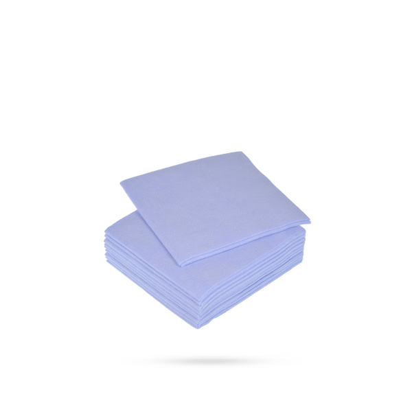 Vaatdoek Viscose blauw 125g 38x40cm 10st