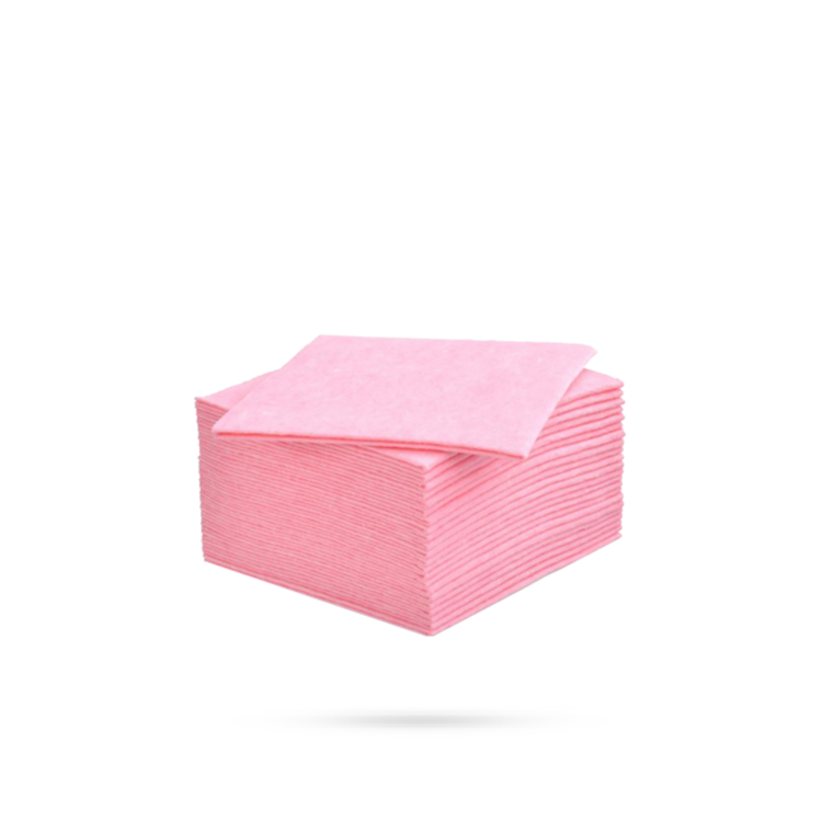 Vaatdoek Viscose roze 125g 38x40cm 10st