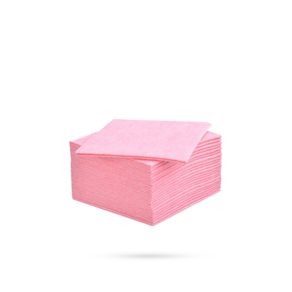 Vaatdoek Viscose roze 125g 38x40cm 10st