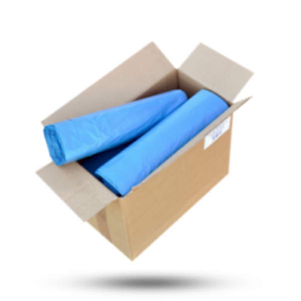 Vuilniszakken 70x110cm 120L 38mu Blauw