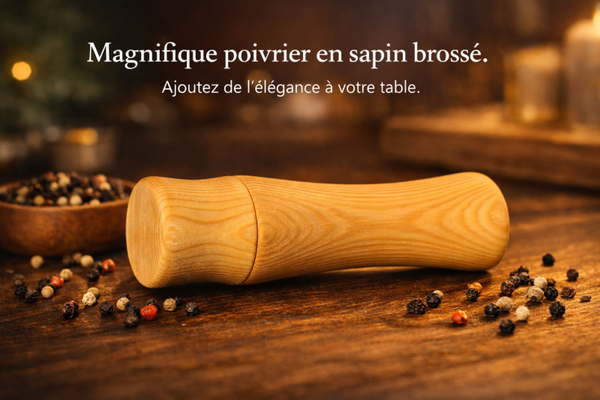 Poivrier sn Sapin Brossé