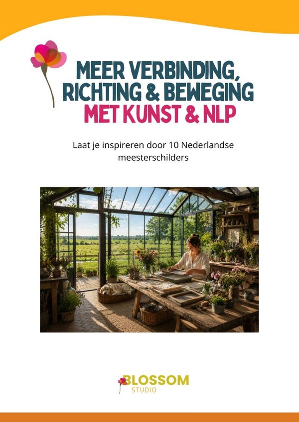 Kunst & NLP Werk en Inspiratieboek inclusief kaartenset