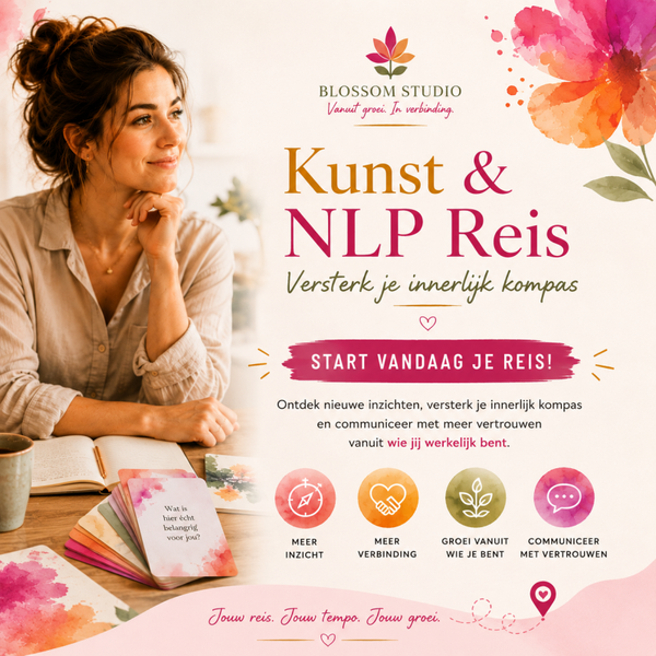Kunst & NLP Reis: ontwikkel je innerlijk kompas (31 online sessies in 6 modules)