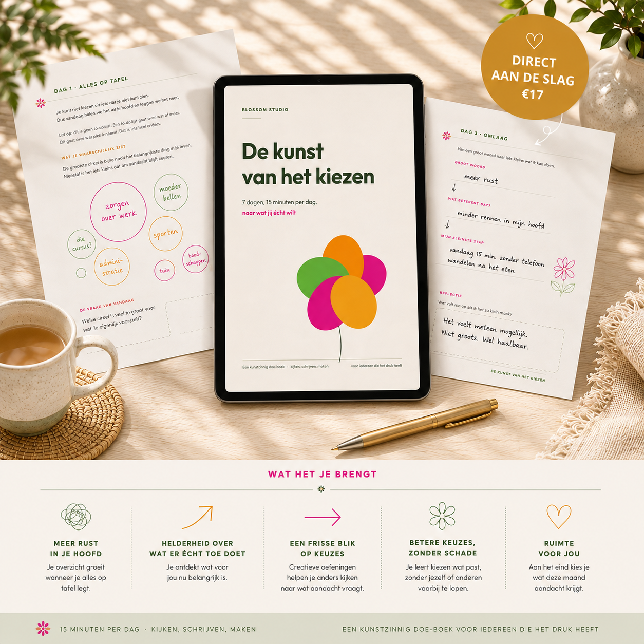 De kunst van het kiezen — doe-boek van 7 dagen
