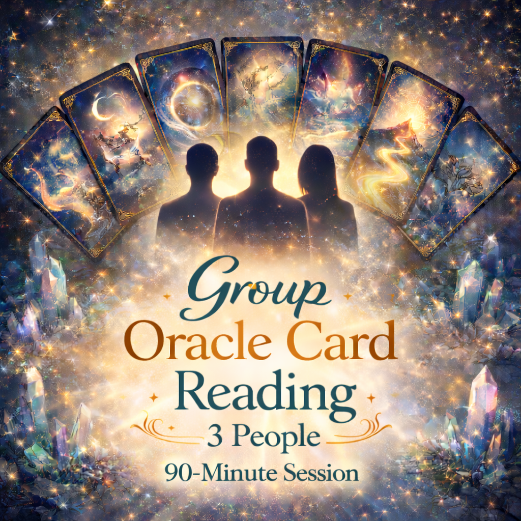 Oracle Card Reading - 3 people - 90 min session