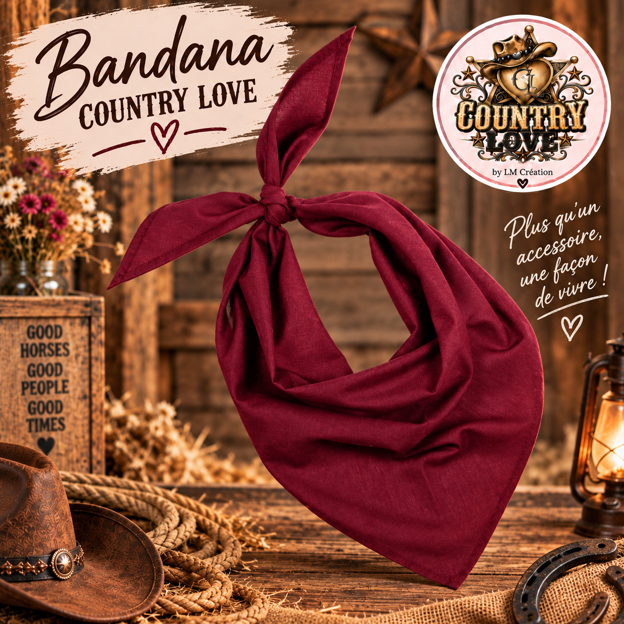 Bandana Country Love