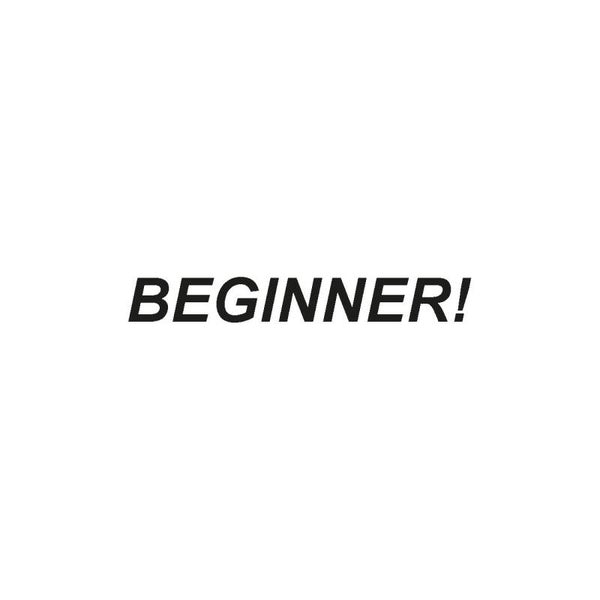 Niveau: Beginner!