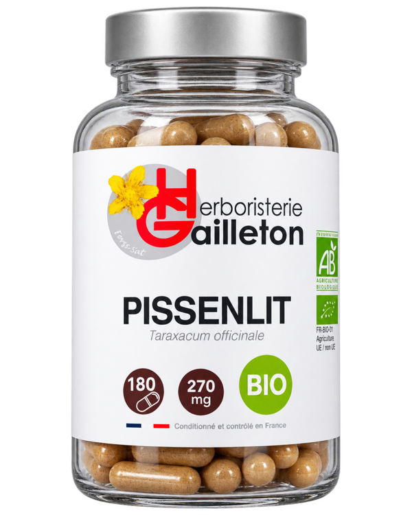 Pissenlit bio - 180 gélules
