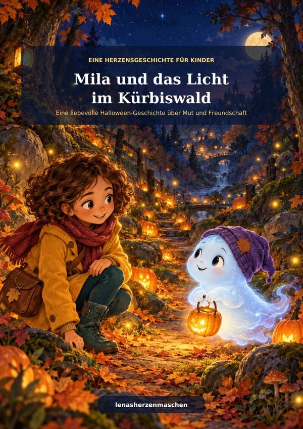 Mila und das Licht im Kürbiswald – Kinderbuch als PDF