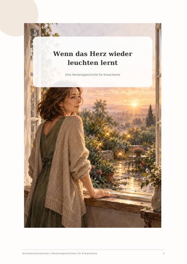 Wenn das Herz wieder leuchten lernt – Herzensgeschichte als PDF