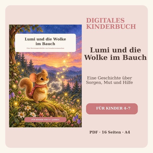 Lumi und die Wolke im Bauch – Kinderbuch als PDF