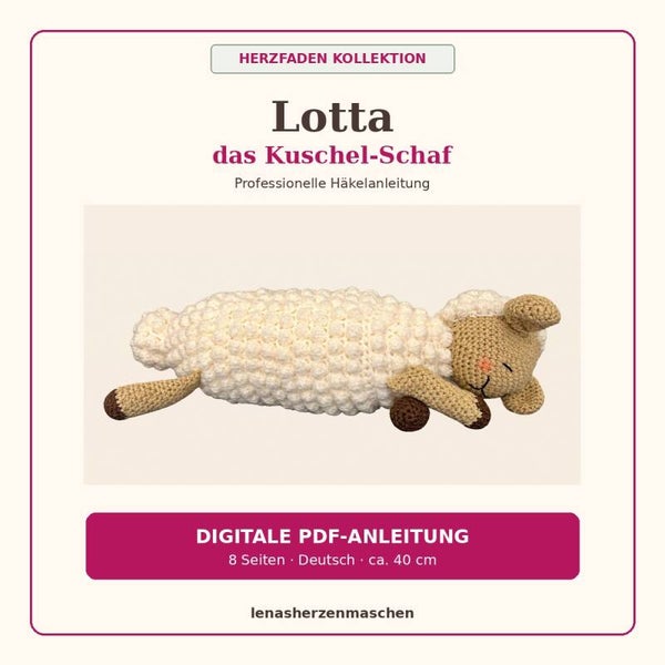 Lotta das Kuschel-Schaf – Häkelanleitung (PDF)