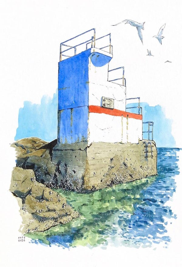 Le plongeoir