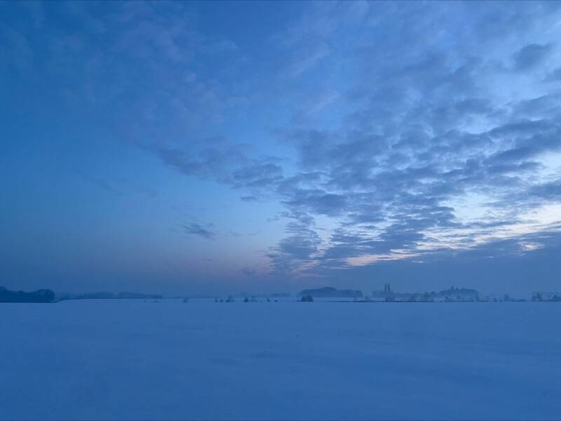 Sneeuw landschap KJ