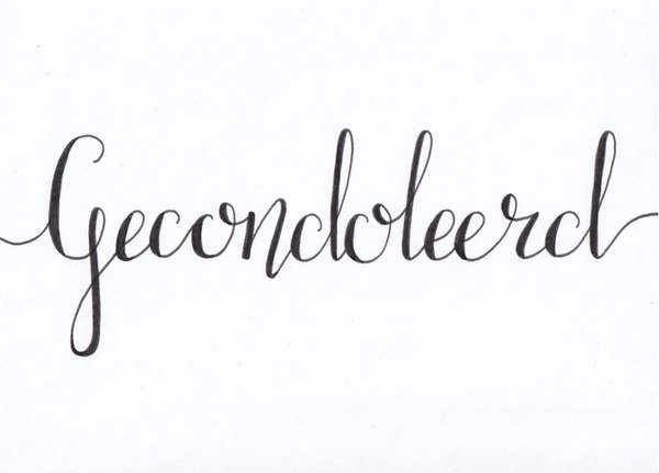 Kaart Fiederelsje - Gecondoleerd