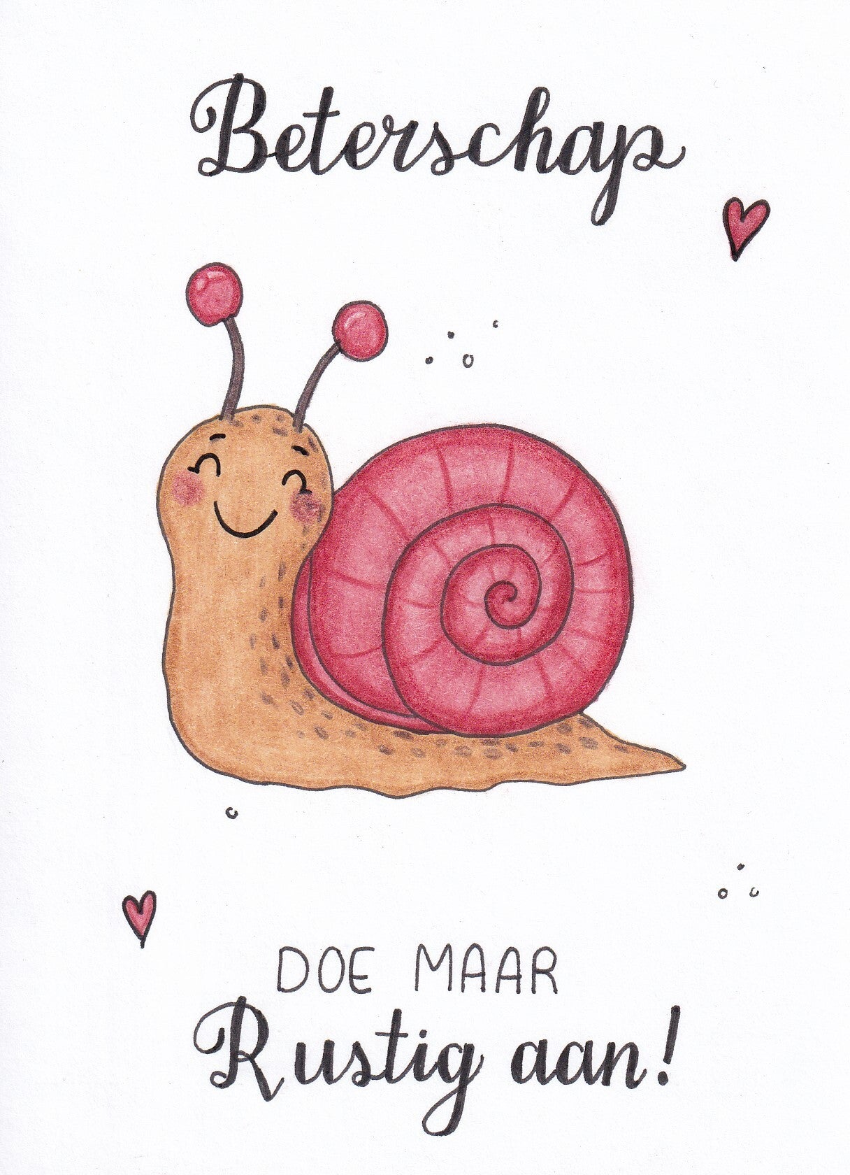 Kaart Fiederelsje- Beterschap slak