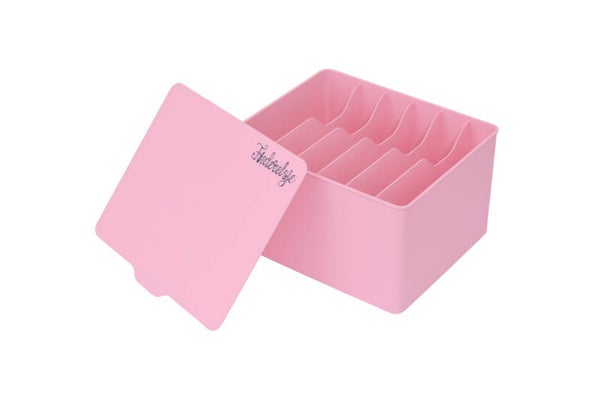 Kaartenbak M - Roze