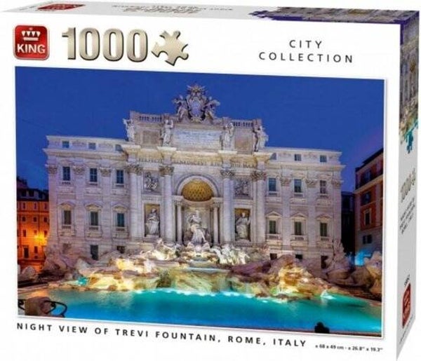 King Trevi Fountain City (1000st)