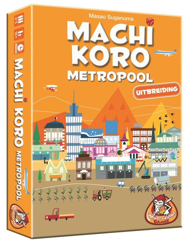 Machi Koro Metropool (uitbreiding) - dobbelspel