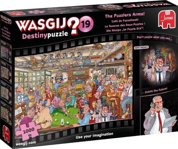 Wasgij - Café de Puzzelhoek! (1000st)