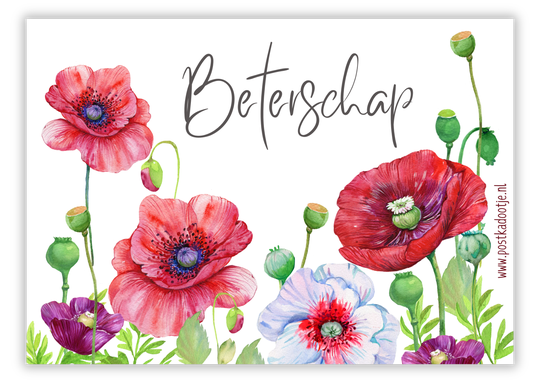 Zelf samenstellen | Kaartje beterschap