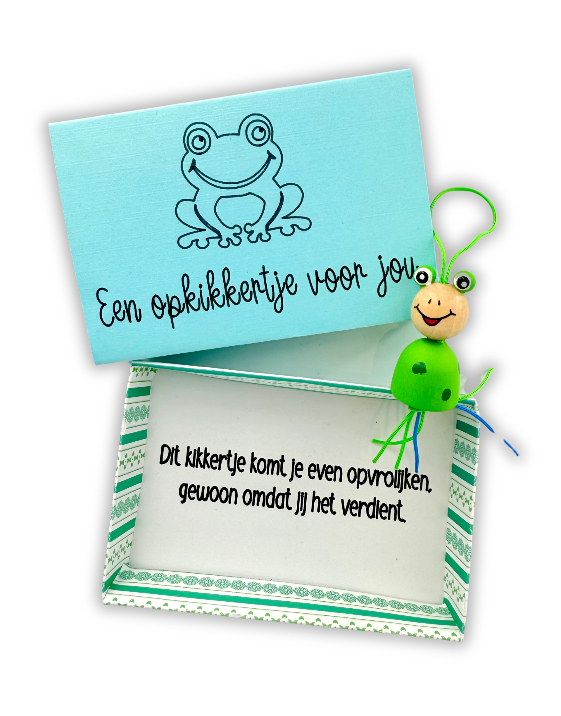Zelf samenstellen | Gelukje in doosje met persoonlijke boodschap | Een opkikkertje voor jou