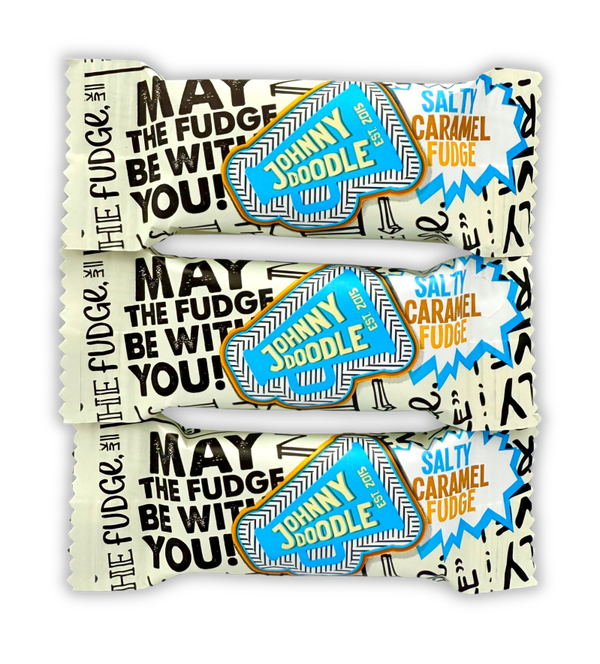 Zelf samenstellen | Johnny Doodle | Caramel fudge | 3 stuks
