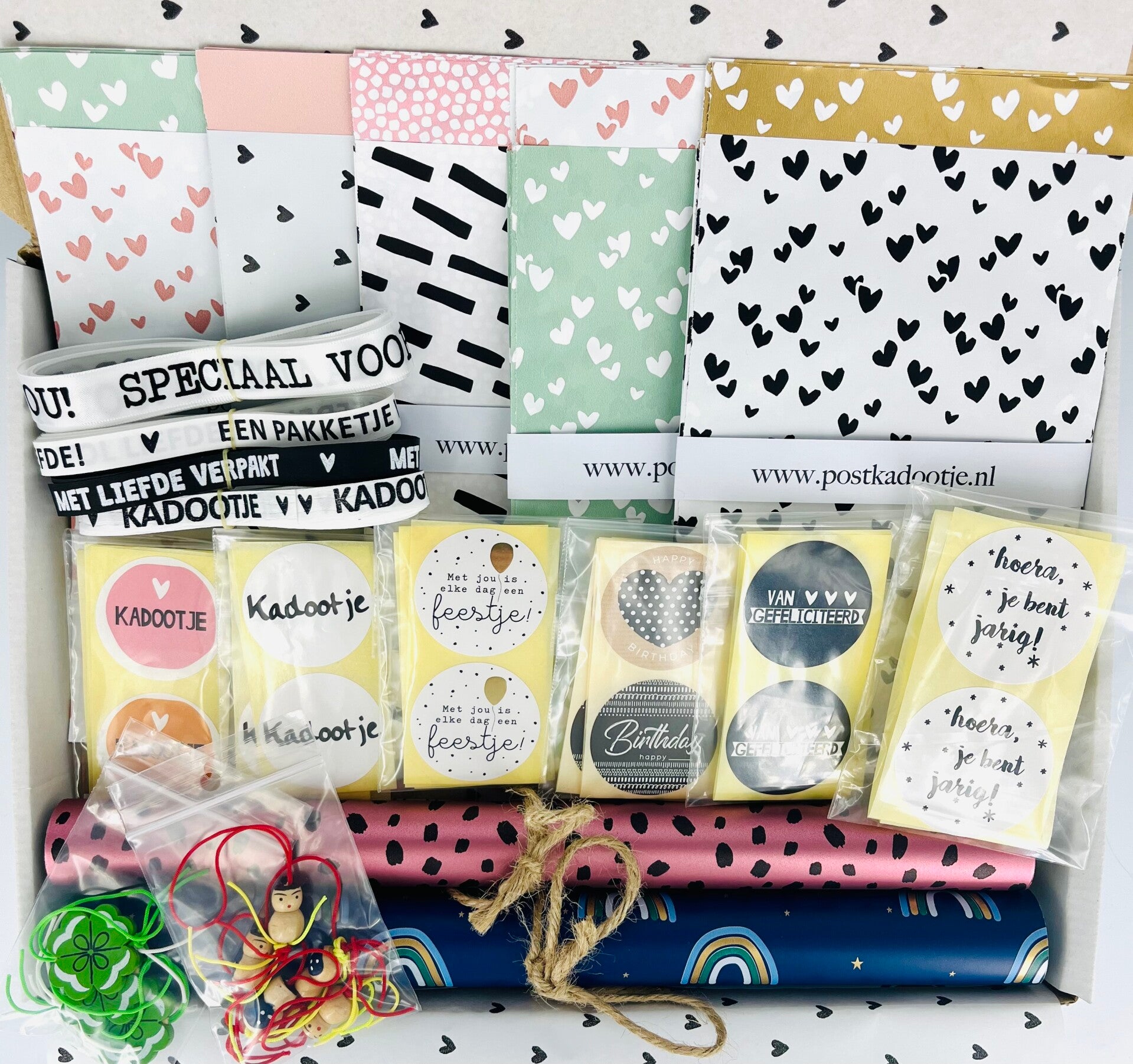 Inpakkadootje Big party