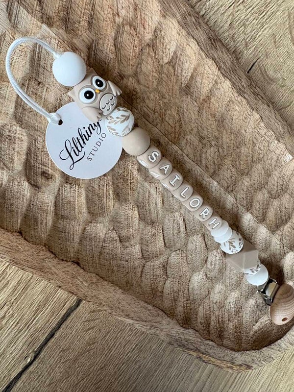Speenkoord met naam |Sailorh