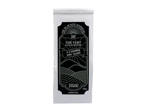 A l'ombre des oasis : Thé vert menthe 100g