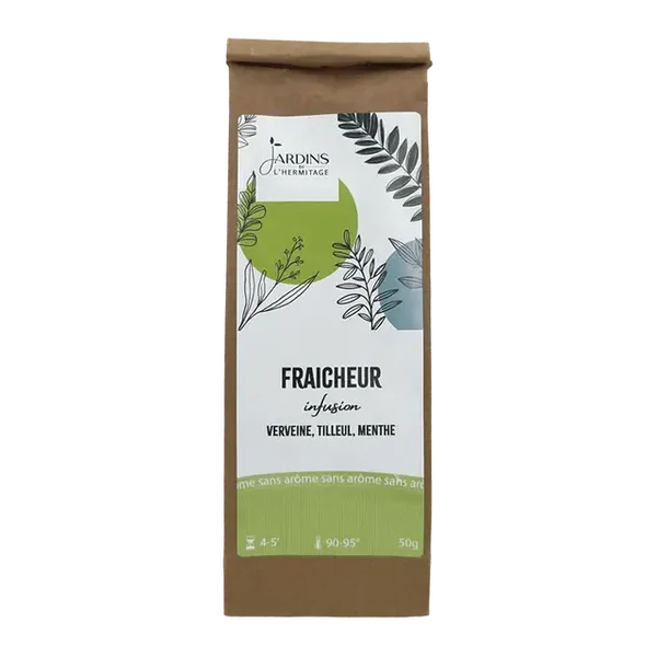Fraicheur : Tisane verveine, tilleul, menthe 50g