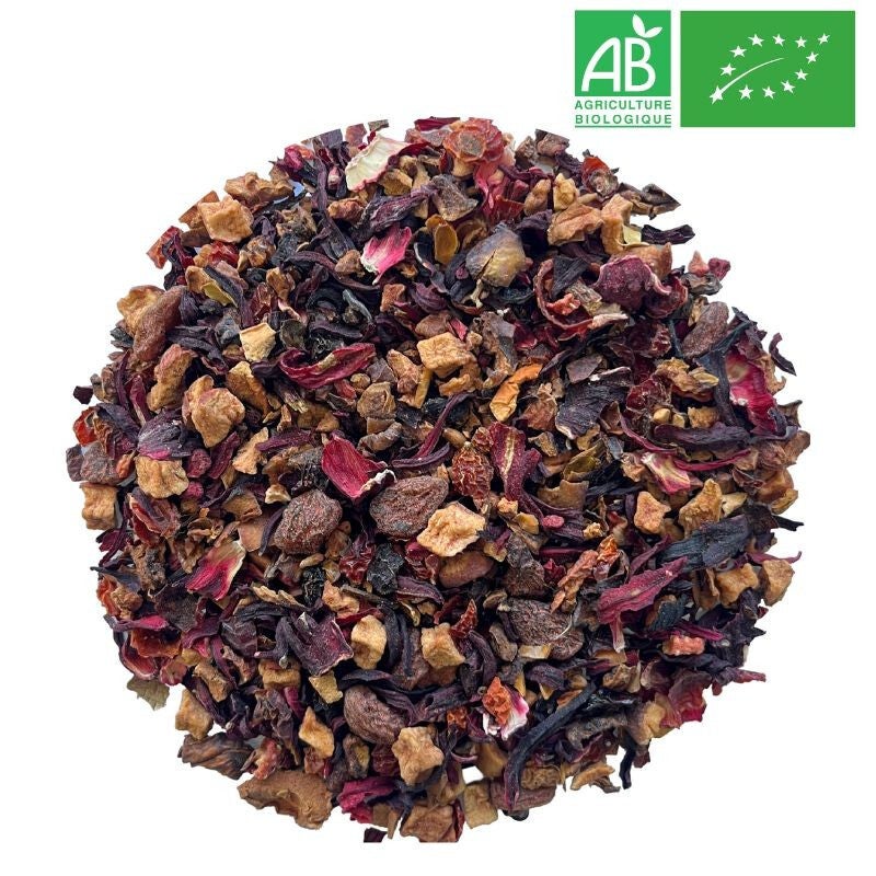 Infusion  fruit rouge du Goûter Bio