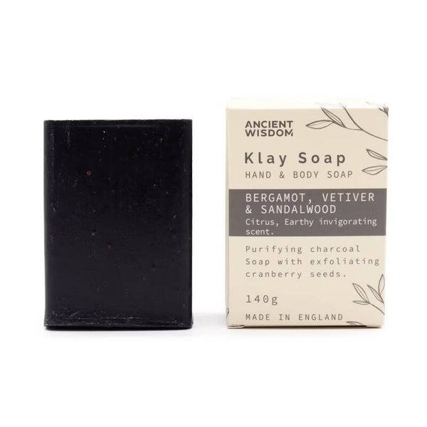 Savon à l’Argile Bergamote • Vétiver • Bois de Santal