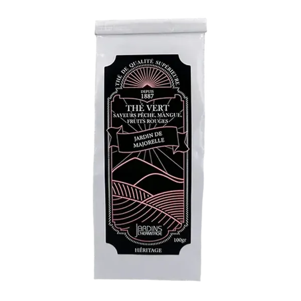 Thé vert fruité : Jardin de Majorelle 100g