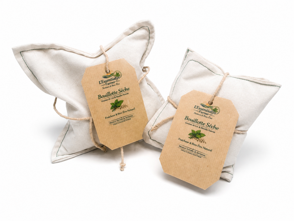 Bouillotte sèche à la menthe