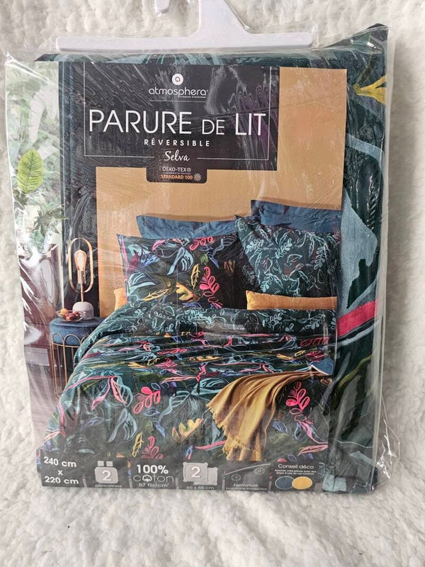 dekbed overtrek groen