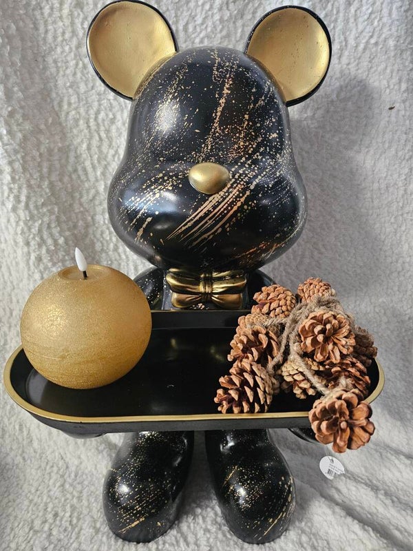 Zwart/gouden luxe beer