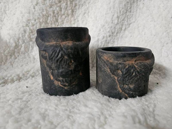 Waxine houder hooglander set