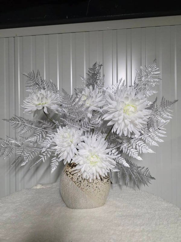 Vaas incl boeket winterwonderland