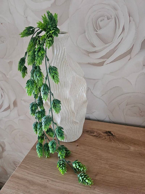 Aardewerk vaas Ribbel