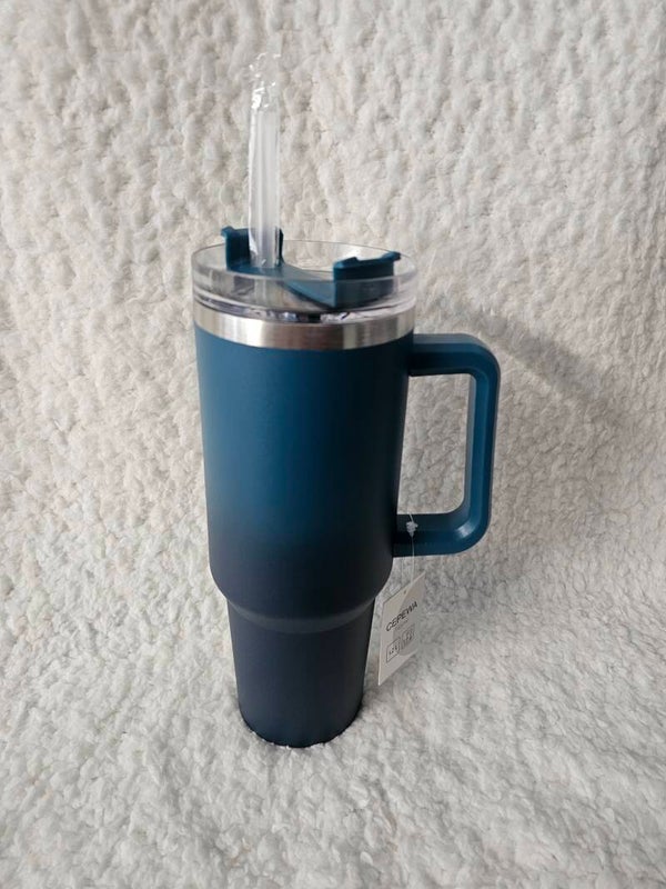 Thermos beker Donkerblauw
