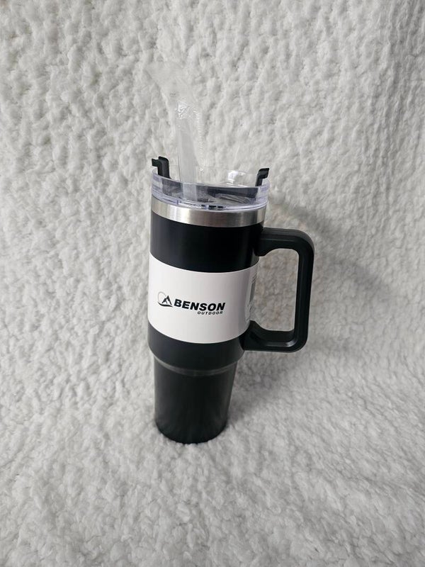 Thermos beker zwart
