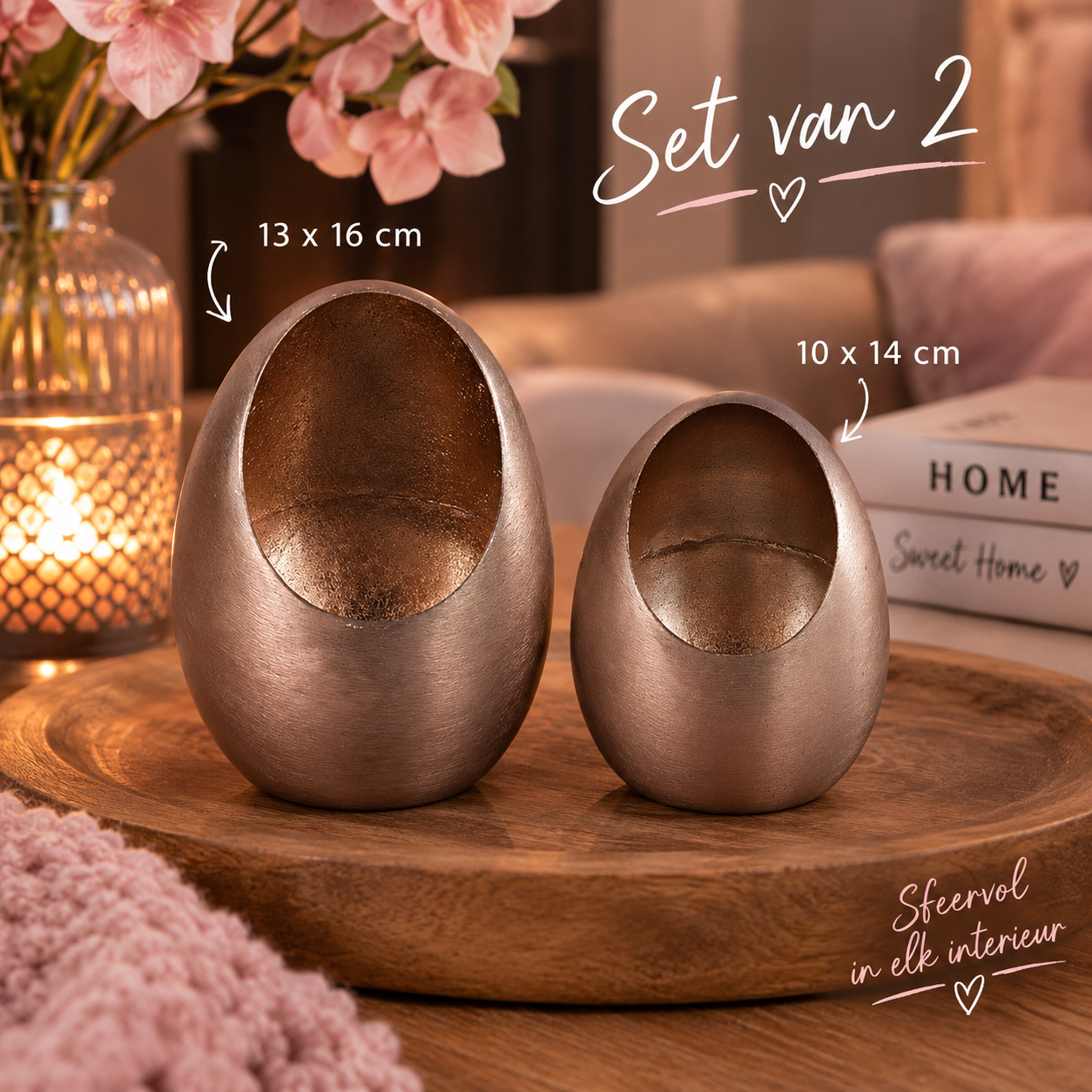 set eggie theelicht