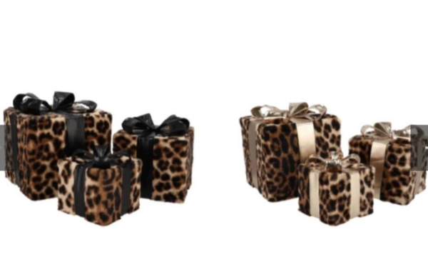 * Fluffy panter cadeau's led