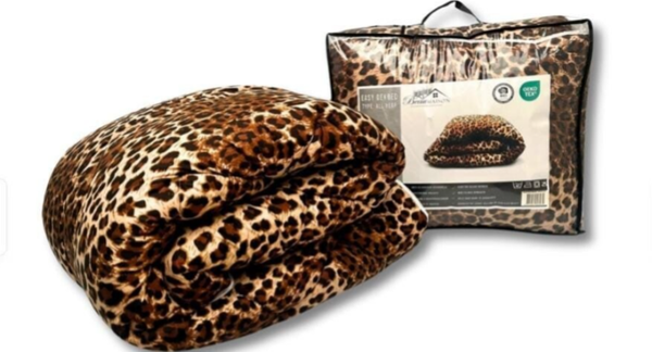 Panterprint lazy dekbed