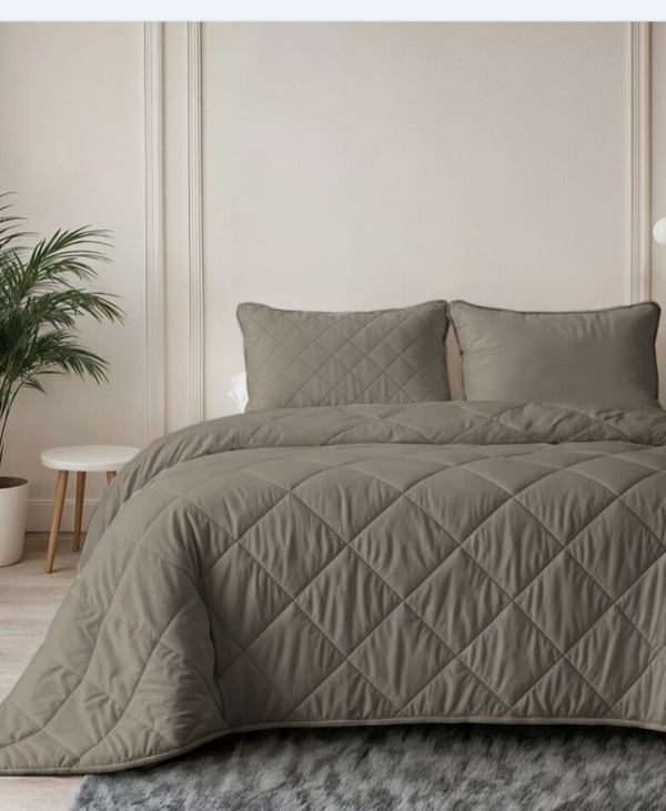 lazy dekbed taupe