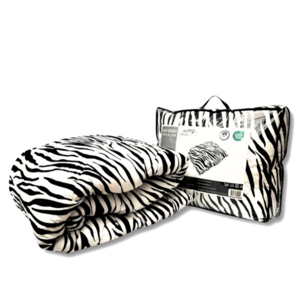 Lazy dekbed zebra