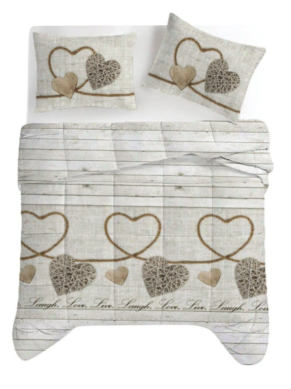 Live Laugh Love lazy dekbed