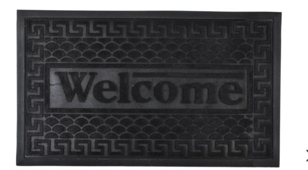 Deur mat zwart